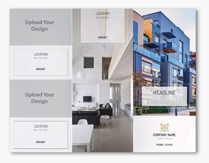 Design Preview for Design Gallery: Real Estate Appraisal & Investments Custom Brochures, 8.5" x 11" Z-fold