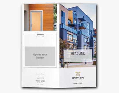 Design Preview for Design Gallery: Urban Planning Custom Brochures, 9" x 8" Bi-fold