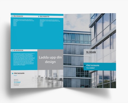 Förhandsgranskning av design för Designgalleri: Fastigheter Broschyrer, Enkelfalsning A4 (210 x 297 mm)