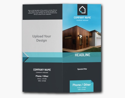 Design Preview for Design Gallery: Property Estate Solicitors Custom Brochures, 9" x 8" Bi-fold