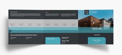 Design Preview for Design Gallery: Estate Development Folded Leaflets, Tri-fold Square (210 x 210 mm)