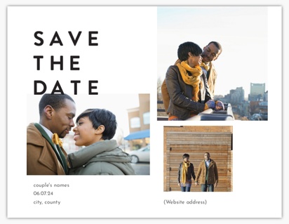 Design Preview for Design Gallery: Traditional & Classic Save the Date Magnets