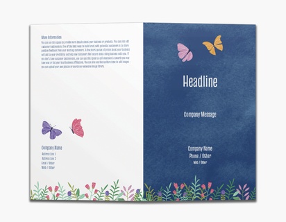 Design Preview for Design Gallery: Education & Child Care Custom Brochures, 8.5" x 11" Bi-fold