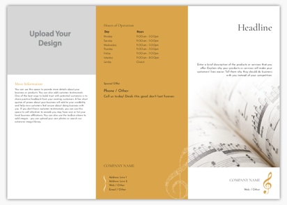 Design Preview for Design Gallery: Education & Child Care Flyers, Tri-fold DL