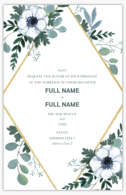 Design Preview for Party Invitation Designs and Templates, 15.2 x 22.9 cm