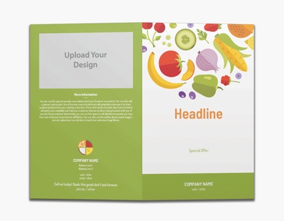 Design Preview for Design Gallery: Weight Loss Consultant Custom Brochures, 8.5" x 11" Bi-fold