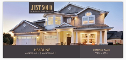 Design Preview for Flyers for Real Estate Agents Templates and Examples,  No fold DL