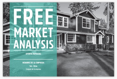 Un evaluación domiciliaria análisis de mercado libre diseño verde gris para Moderno y sencillo