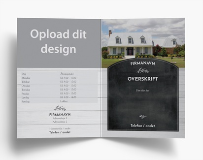 Forhåndsvisning af design for Designgalleri: Sjovt og fjollet Brochurer, Midterfals A6 (105 x 148 mm)