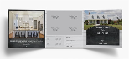 Design Preview for Design Gallery: Estate Agents Folded Leaflets, Tri-fold Square (148 x 148 mm)