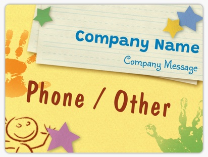 Design Preview for Design Gallery: Education & Child Care Magnetic Car Signs, 22 x 29 cm