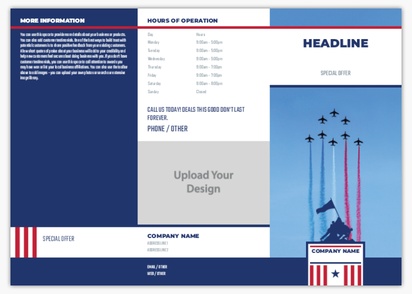 Design Preview for Design Gallery: Military Flyers, Tri-fold DL
