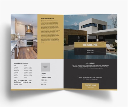 Design Preview for Design Gallery: Estate Development Folded Leaflets, Bi-fold A5 (148 x 210 mm)