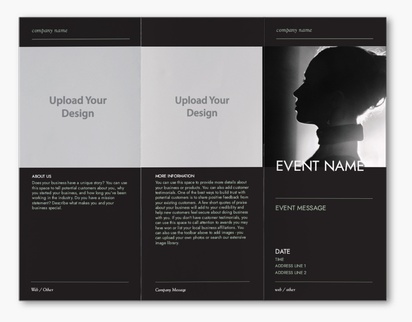 Design Preview for Design Gallery: Art Galleries Custom Brochures, 8.5" x 11" Z-fold