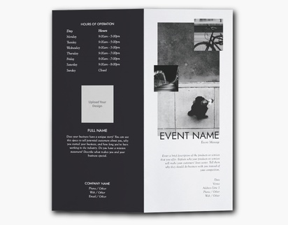 Design Preview for Design Gallery: Art Galleries Custom Brochures, 9" x 8" Bi-fold
