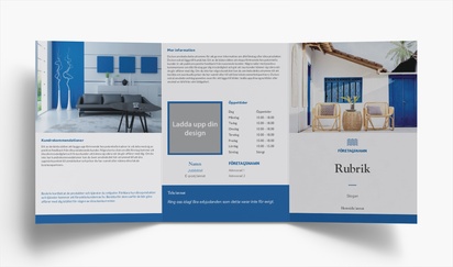 Förhandsgranskning av design för Designgalleri: Resor & hotell Broschyrer, C-falsning A5 (148 x 210 mm)