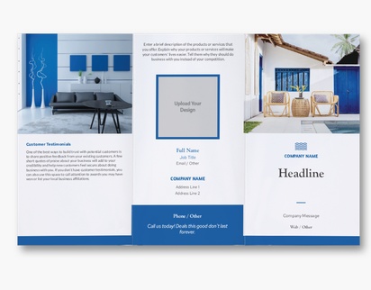 Design Preview for Design Gallery: Real Estate Agents Custom Brochures, 8.5" x 14" Tri-fold