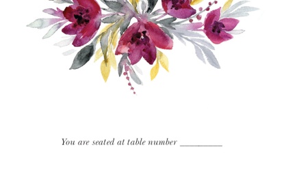Design Preview for Design Gallery: Place Cards, Standard (91 x 55 mm)