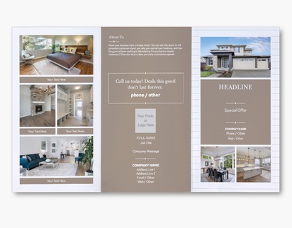 Design Preview for Design Gallery: Home Staging Custom Brochures, 9" x 16" Tri-fold