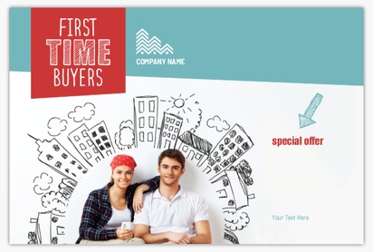 Design Preview for Mortgages & Loans Postcards Templates, 6" x 9"