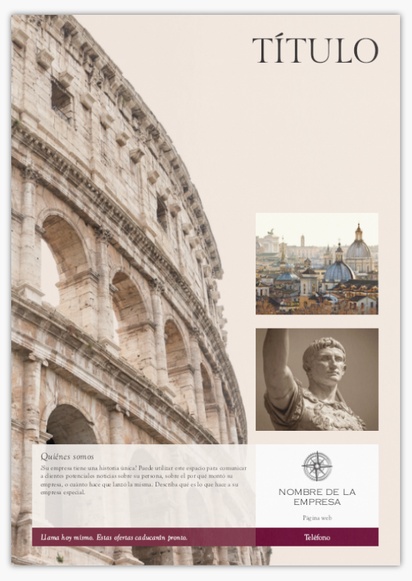 Vista previa del diseño de Galería de diseños de flyers y folletos para arte y entretenimiento,  Sin pliegue A4 (210 x 297 mm)