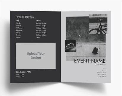 Design Preview for Design Gallery: Music Folded Leaflets, Bi-fold A6 (105 x 148 mm)