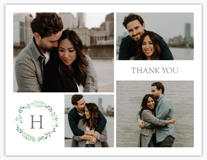 Design Preview for Thank you cards templates, Flat