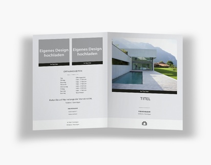 Designvorschau für Designgalerie: Falzflyer Stadtplanung, Einbruchfalz A5 (148 x 210 mm)