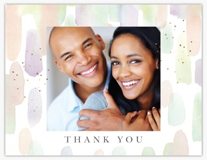 Design Preview for Design Gallery: Fun & Whimsical Thank You Cards, Flat