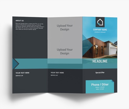 Design Preview for Design Gallery: Property Management Folded Leaflets, Z-fold DL (99 x 210 mm)