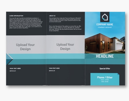 Design Preview for Design Gallery: Home Inspection Custom Brochures, 8.5" x 14" Tri-fold