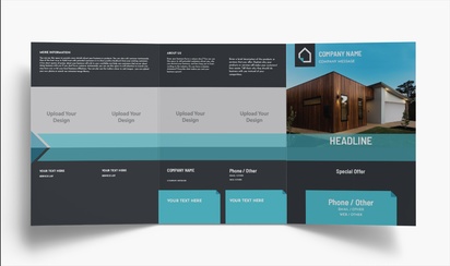 Design Preview for Design Gallery: Estate Development Folded Leaflets, Tri-fold A4 (210 x 297 mm)