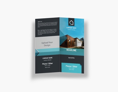 Design Preview for Design Gallery: Modern & Simple Folded Leaflets, Bi-fold DL (99 x 210 mm)