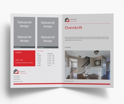 Forhåndsvisning af design for Designgalleri: Finans og forsikring Brochurer, Midterfals A5 (148 x 210 mm)