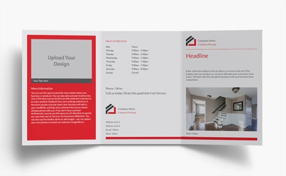 Design Preview for Design Gallery: Finance & Insurance Folded Leaflets, Tri-fold A6 (105 x 148 mm)