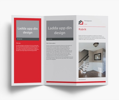Förhandsgranskning av design för Designgalleri: Broschyrer, Z-falsning DL (99 x 210 mm)