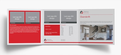Forhåndsvisning av design for Designgalleri: Advokat & eiendomsmegling Brosjyrer, 3-fløyet Kvadratisk 148 x 148 mm