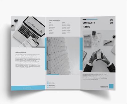 Design Preview for Design Gallery: Conservative Folded Leaflets, Tri-fold DL (99 x 210 mm)
