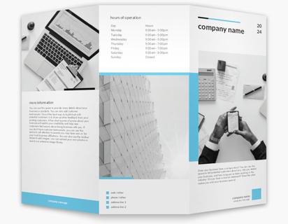 A data informative white gray design for Modern & Simple