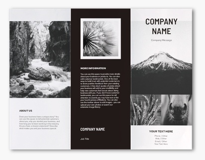 Design Preview for Design Gallery: Graphic Design Custom Brochures, 8.5" x 11" Z-fold