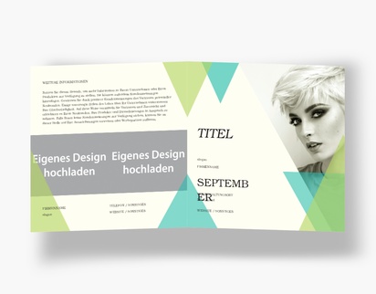 Designvorschau für Designgalerie: Falzflyer Illustration, Einbruchfalz Quadratisch (210 x 210 mm)