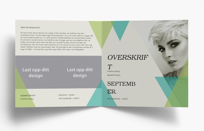 Forhåndsvisning av design for Designgalleri: Illustrasjon Brosjyrer, 2-fløyet Kvadratisk 210 x 210 mm