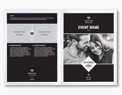 Design Preview for Design Gallery: Introduction & Dating Agencies Custom Brochures, 11" x 17" Bi-fold