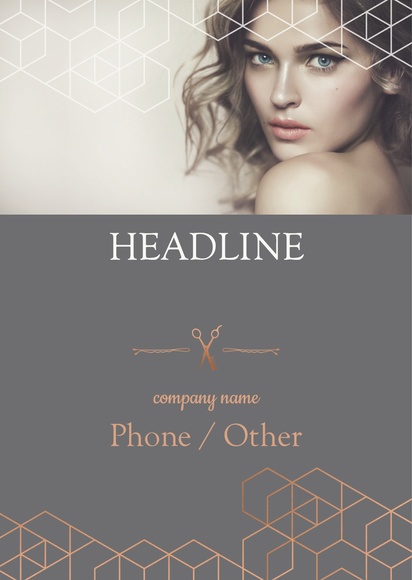 Design Preview for Design Gallery: Hair Salons Posters, A3 (297 x 420 mm) 