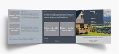 Designvorschau für Designgalerie: Falzflyer, Wickelfalz Quadratisch (210 x 210 mm)