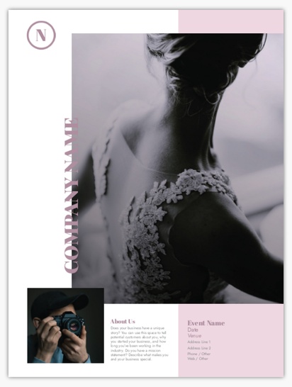 A ballerina using your photos and logos black gray design for General Party