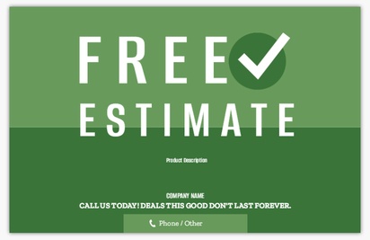 A estimate cleaning free estimate green design for Coupons