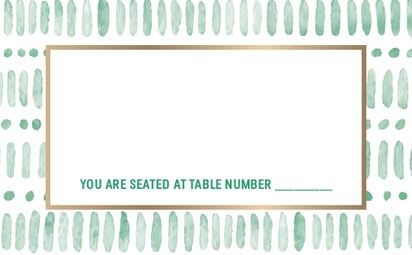 Design Preview for Design Gallery: Patterns & Textures Place Cards, Standard (91 x 55 mm)