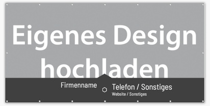 Designvorschau für Designgalerie: Mesh-Banner Modern & Einfach, 150 x 300 cm