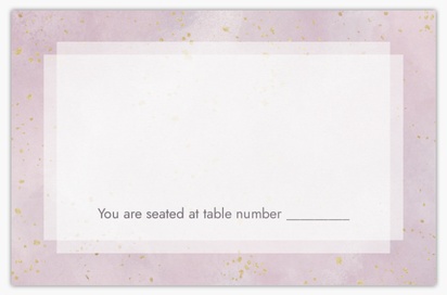 Design Preview for Design Gallery: Elegant Place Cards